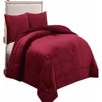 Genérico - Cobertor Invierno King Super King Burdeo