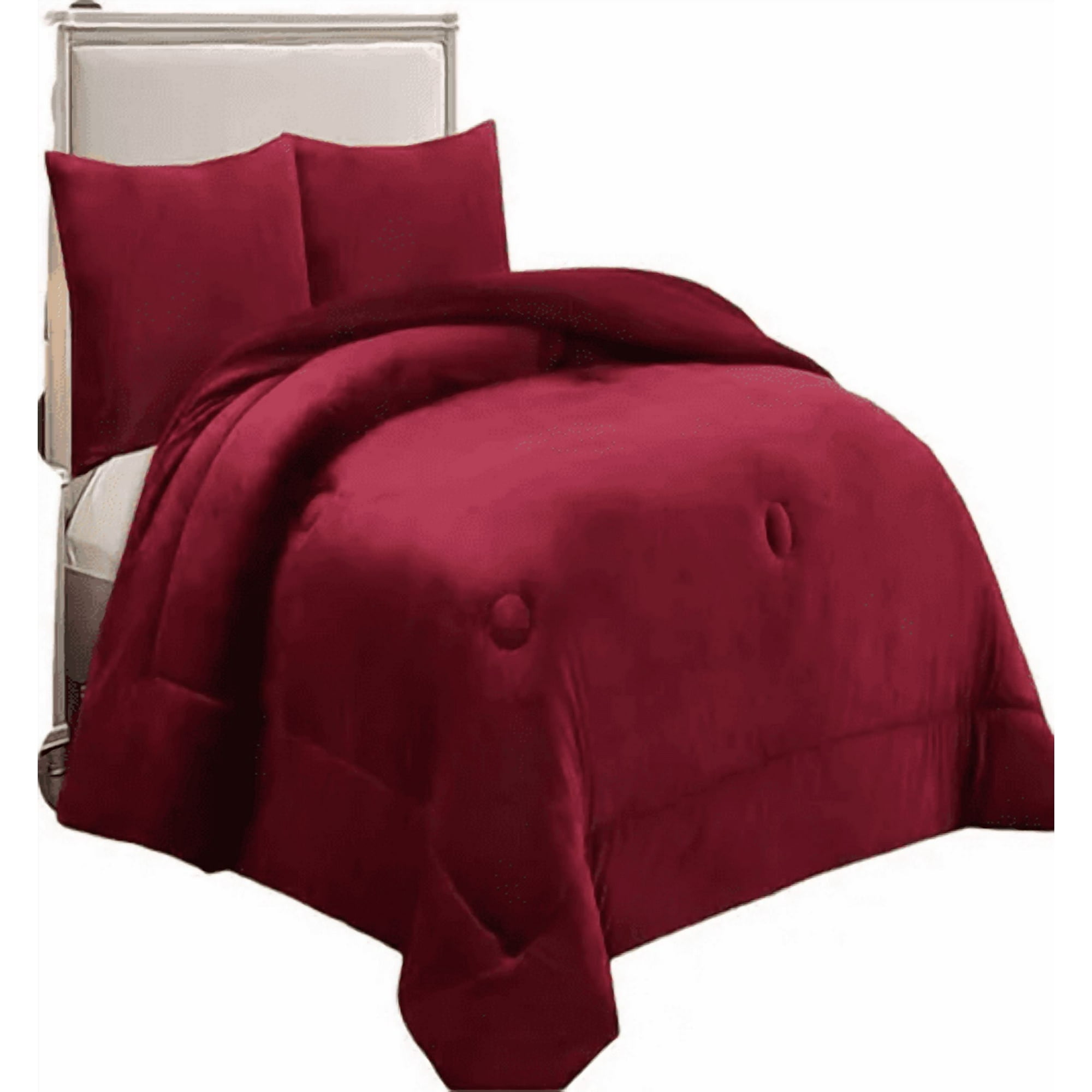 Genérico - Cobertor Invierno King Super King Burdeo