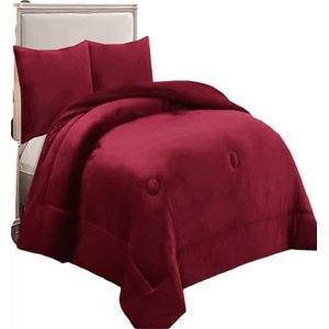 Genérico - Cobertor Invierno King Super King Burdeo