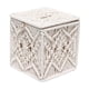 thumbnail image 5 of Cubierta De Caja De Pa?uelos Soporte De Pa?uelos De Macramé Decoración Blanca Para Sala De Estar, 5 of 5