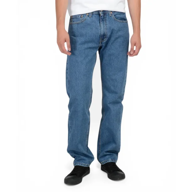 Jeans Hombre 505 Regular Azul Medio Stonewash Recto Levis