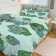 thumbnail image 1 of Bulb_asaur Print Bedding Set Pattern Duvet Cove Set 3 Pieces 1 Quilt Cover And 2 Pillowcases for Women Men Teens, 1 of 5