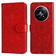 thumbnail image 1 of Funda tipo cartera FOXDOCK para Realme 13 5G , diseño girasol en relieve, cuero PU, cierre magnético, soporte y tarjetero, 1 of 5