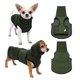 thumbnail image 1 of Uxcell Sudadera Calmante para la Ansiedad del Perro, Chaqueta Chaleco Transpirable Ajustable con Capucha, Mantiene al Perro Calmado, L, (Verde Militar), 1 of 7