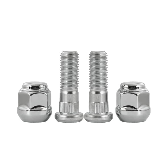 Juego de tuercas y pernos para rueda Mysttoo M12x1.5 cromo 4 uds