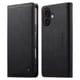 thumbnail image 1 of Funda Billetera de Cuero para [iPhone 16 Plus], Bloqueo RFID, Tarjetas y Soporte Negro, 1 of 5