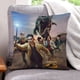 thumbnail image 1 of Jurassic World: Teoría del Caos Fundas de almohada de terciopelo con tema, regalos de funda de almohada, decoración para el hogar, cojín de lanzar, regalo de cumpleaños para fans y parejas.56*56cm., 1 of 6