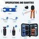 thumbnail image 5 of Kit de herramientas ECO-WORTHY Solar Crimper, 13 piezas con conectores, 5 of 6