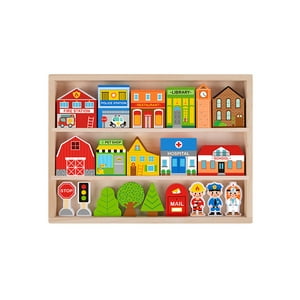 Tooky Toy - Town Play Set