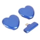 thumbnail image 3 of Micrófono de solapa inalámbrico con reducción de ruido, condensador omnidireccional, minimicrófono de solapa con forma de corazón para entrevistas y vlogs., 3 of 8