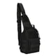 thumbnail image 3 of Bolso De Hombro Táctico De Los Hombres Bolso De Pecho De Honda Al Aire Libre Sólido Negro, 3 of 5