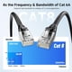 thumbnail image 3 of Cable Ethernet Matters Cat8 de 40 Gbps, 3 pies, 2 unidades, negro, 3 of 7