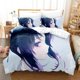 thumbnail image 1 of ed Bed Sheet Demon Slayer Bedding Set Bed Set Adult Kid Bedroom Duvet cover Sets Bed Sheets, 1 of 5