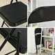 thumbnail image 5 of Silla plegable con acolchado negro, 5 of 5