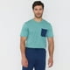 thumbnail image 3 of Pijama Hombre Bolsillo Verde Corona, 3 of 4