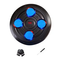 Ioensy - Máquina De Boxeo Inteligente, Equipo De Pared Con Objetivo Para Deportes, Kárate, Kickboxing, Azul, 4 Objetivos