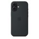 thumbnail image 5 of Funda para iPhone 17 de Apple en silicona con MagSafe negra, 5 of 6