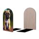 thumbnail image 2 of Pug Sujetalibros decorativos temáticos, tope para estantería con base antideslizante, uso dual para hogar y oficina - 2 piezas, 2 of 6