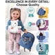 thumbnail image 4 of Mochila Naturally KIDS Unicorn con animal de peluche de 2 a 3 años, 4 of 8