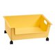 thumbnail image 1 of Caja De Almacenamiento Organizadora Con Ruedas, Contenedor De Almacenamiento Para Estantes, Armario, Sala De Estar, Amarillo, 1 of 5