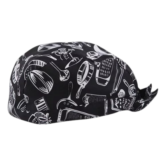 Gorro O Bandana De Cocina Chef Con Lazo Amarrable