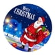 thumbnail image 3 of Pa?o redondo navide?o para mesa de cocina de 120 cm Santa con regalos, 3 of 5