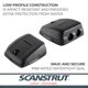 thumbnail image 3 of Sello de cable horizontal doble Scanstrut DS-HD10-BLK - Negro, 3 of 6