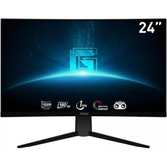 Monitor MSI G2422C 24" Curvo 1080p, 1 ms, 180 Hz negro