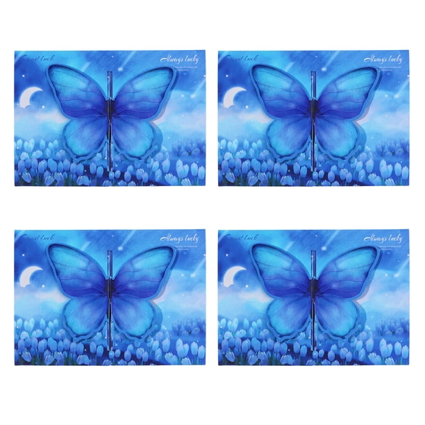 Tarjetas de felicitación de mariposa con sobres, tarjetas de notas en blanco, tarjetas para toda ocasión, cumpleaños, felicitaciones, bodas