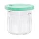 thumbnail image 3 of Tarro Hermético Para Almacenamiento De Vasos De Pintas De Crema Para Postres NC501 Verde Yogur, 3 of 3