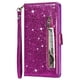 thumbnail image 2 of Funda para FOXDOCK Elegante funda iPhone 11 Glitter con cremallera-Ideal para el uso diario, 2 of 5