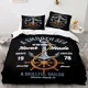 thumbnail image 1 of New Nautical Ocean Anchor Bedding Sets Ocean Spirit Duvet Cover Bed Linen With Pillowcase Teens Boys Gift Bed Sheets, 1 of 5