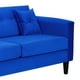 thumbnail image 3 of Sofa New Retro 3c Felpa 00 Azul Rey, 3 of 5