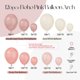 thumbnail image 2 of Kit de guirnaldas con forma de arco con forma de globo Anjerlfu, 136 unidades, rosa empolvado, 2 of 8