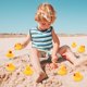 thumbnail image 4 of Juguete de baño o piscina Rubber Duck CozyWhimsy para niños, 60 unidades, amarillo, 4 of 9