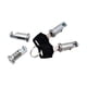 thumbnail image 3 of Cerraduras y llaves cruzadas, conjunto de cilindros de cerradura, núcleos de cerradura prácticos y resistentes, cerraduras para portaequipajes de tech, 3 of 5