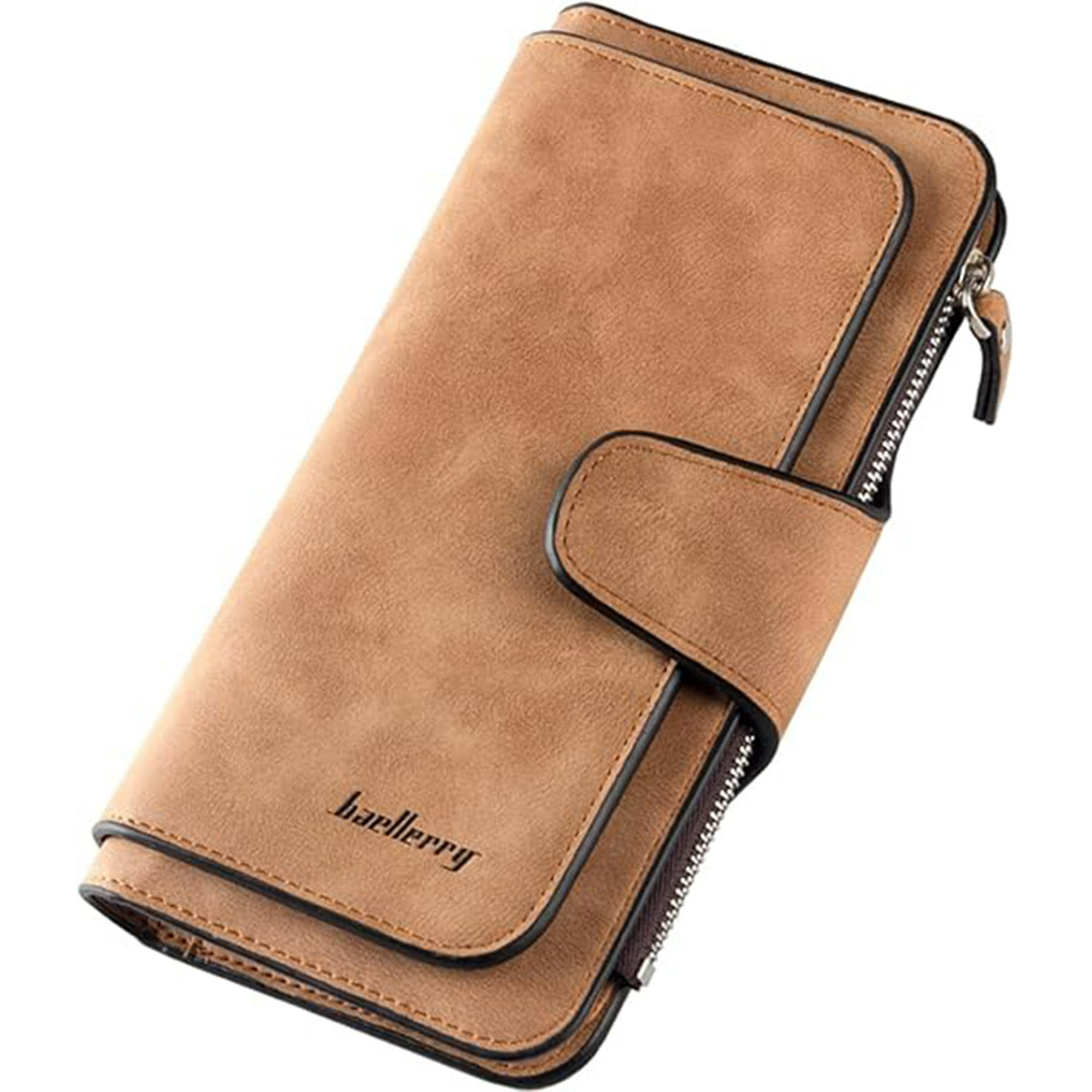 Veat00l - Billetera Larga Para Mujeres, Bolso Para Mujeres Con Cerradura Rfid, Tarjeta De Visita De Gran Capacidad, Material Pu, Regalo Perfecto