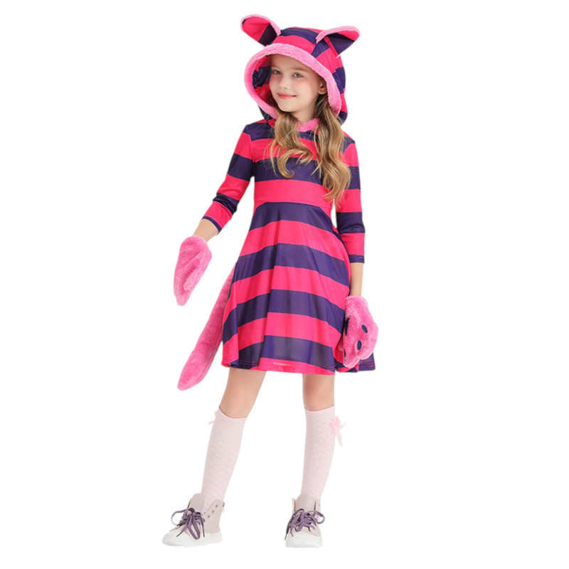 Red Sale - Disfraz Infantil Gato Cheschire Alicia Maravilla