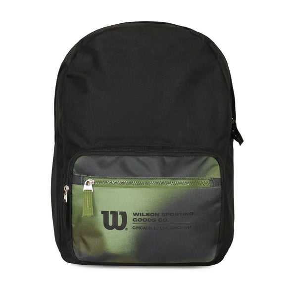 Mochila Portland Negro-Verde