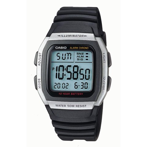 Reloj Digital Casio W96H-1Av Negro Hombre