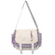thumbnail image 1 of Zipper Nylon Shoulder Bag, Adjustable Buckle Flap Crossbody Bag, Large Capacity Shoulder Bag For School Work Outdoor, 1 of 5