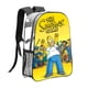 thumbnail image 1 of Los SimpsonMochila transparente temática, resistente y duradera, bolsa see-through para trabajo, deporte, universidad y viaje, 31 × 43 cm, 1 of 6