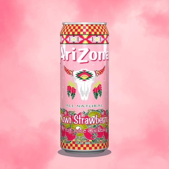 Néctar Kiwi Frutilla, pack 24 unidades, Lata 650 ml
