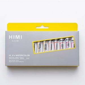 Himi Set Tubos De Acuarela 12 Ml 24 Colores