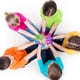 thumbnail image 4 of Guantes de neón para niños, juego de 12, guantes de malla para la muñeca, artículos de fiesta de neón perfectos, accesorios geniales para Halloween, regalos de fiesta de cumpleaños de los 80, artículo, 4 of 6