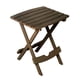 thumbnail image 1 of Mesa auxiliar de patio Adams Quik Pold de resina, 39 x 44 x 50 cm, 1 of 1