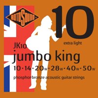 Rotosound - Set Para Guitarra Electroacústica Jk10 (Jumbo King)