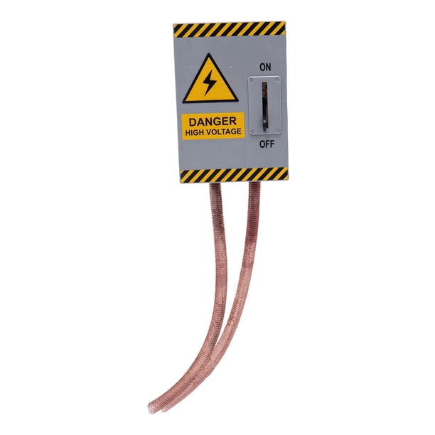 Accesorio De Broma De Halloween, Interruptor De Alto Voltaje Simulado, Versátil, Activado Por Tacto