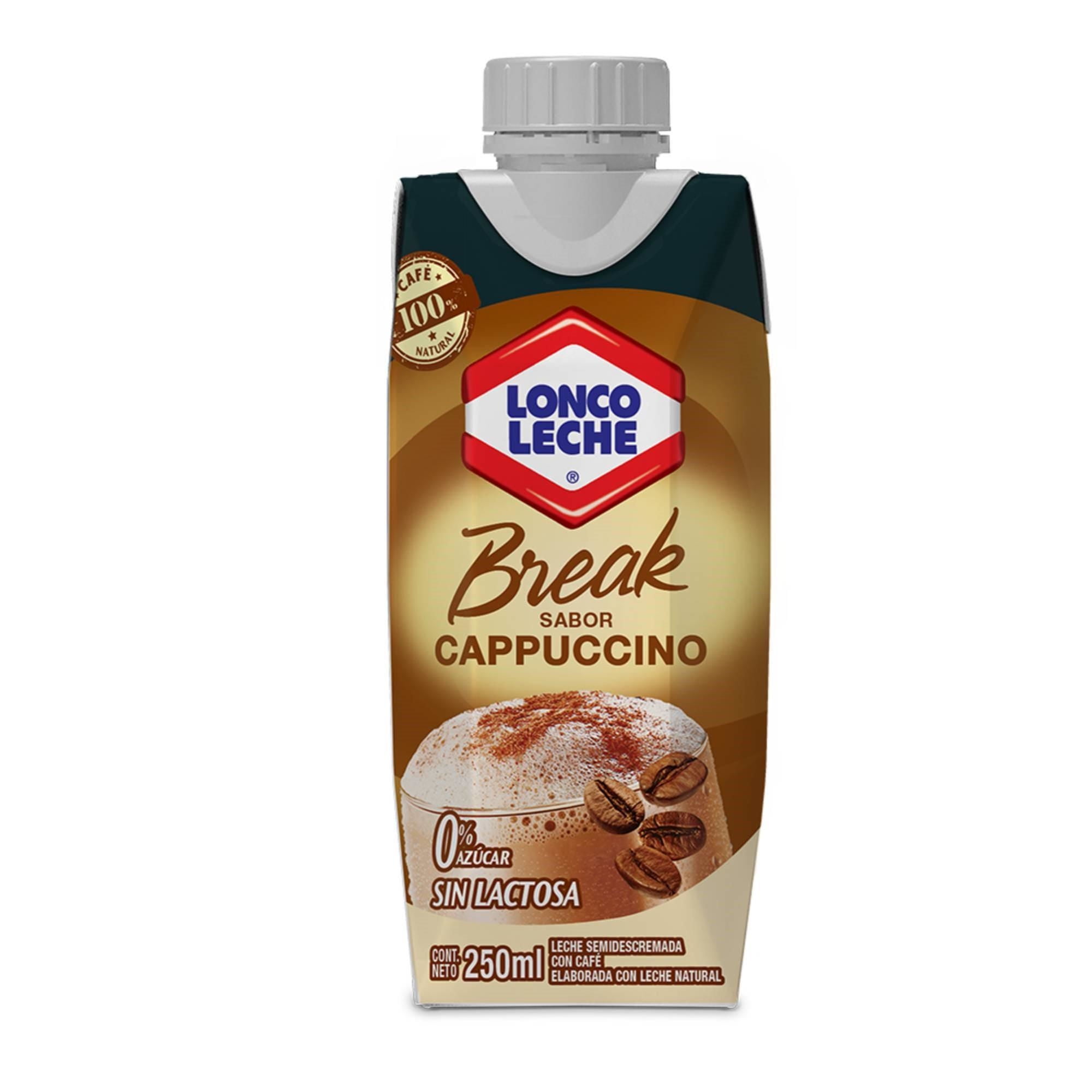 Leche Break Cappuccino 250 ml Loncoleche