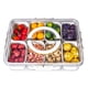 thumbnail image 1 of Bandeja dividida para servir, caja para aperitivos Dingerjar con tapa y asa, 1 of 7